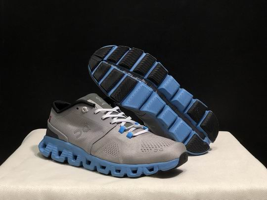 Cheap On Cloud X 1 Shoes Shoes Men Women Grey Blue-13